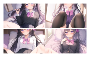 【二次】Ｍ字開脚して誘ってるJK画像 Part 4